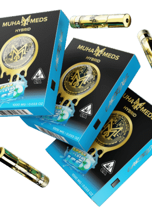 Apple Gelato Ice Muha Meds Cart 1000MG | Hybrid - Muha Meds USA