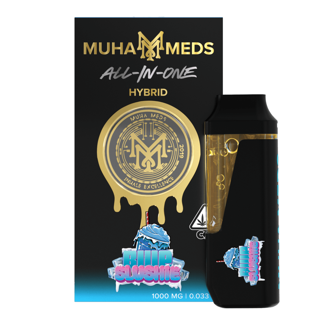 Blue Slushie Muha Meds Disposable