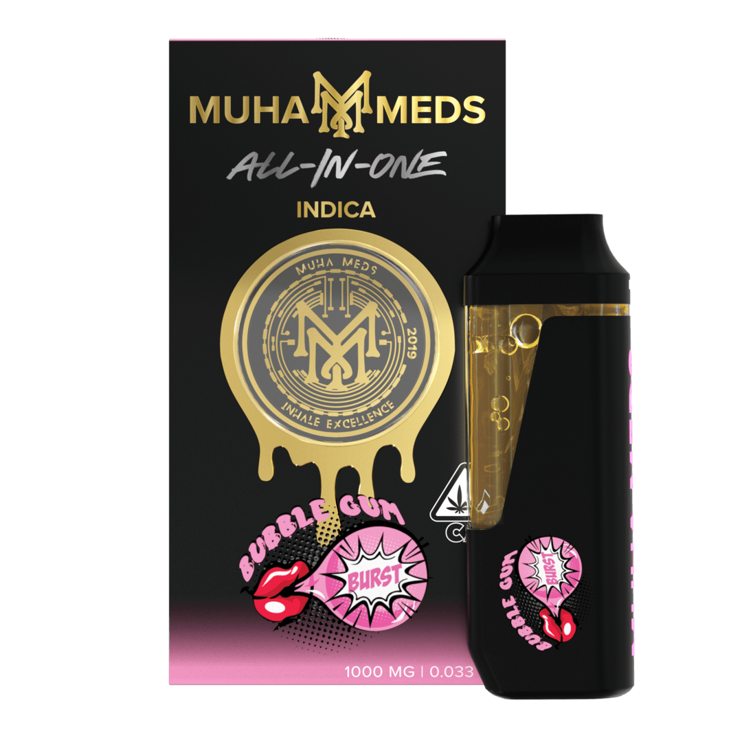 Bubble Gum Muha Meds Disposable