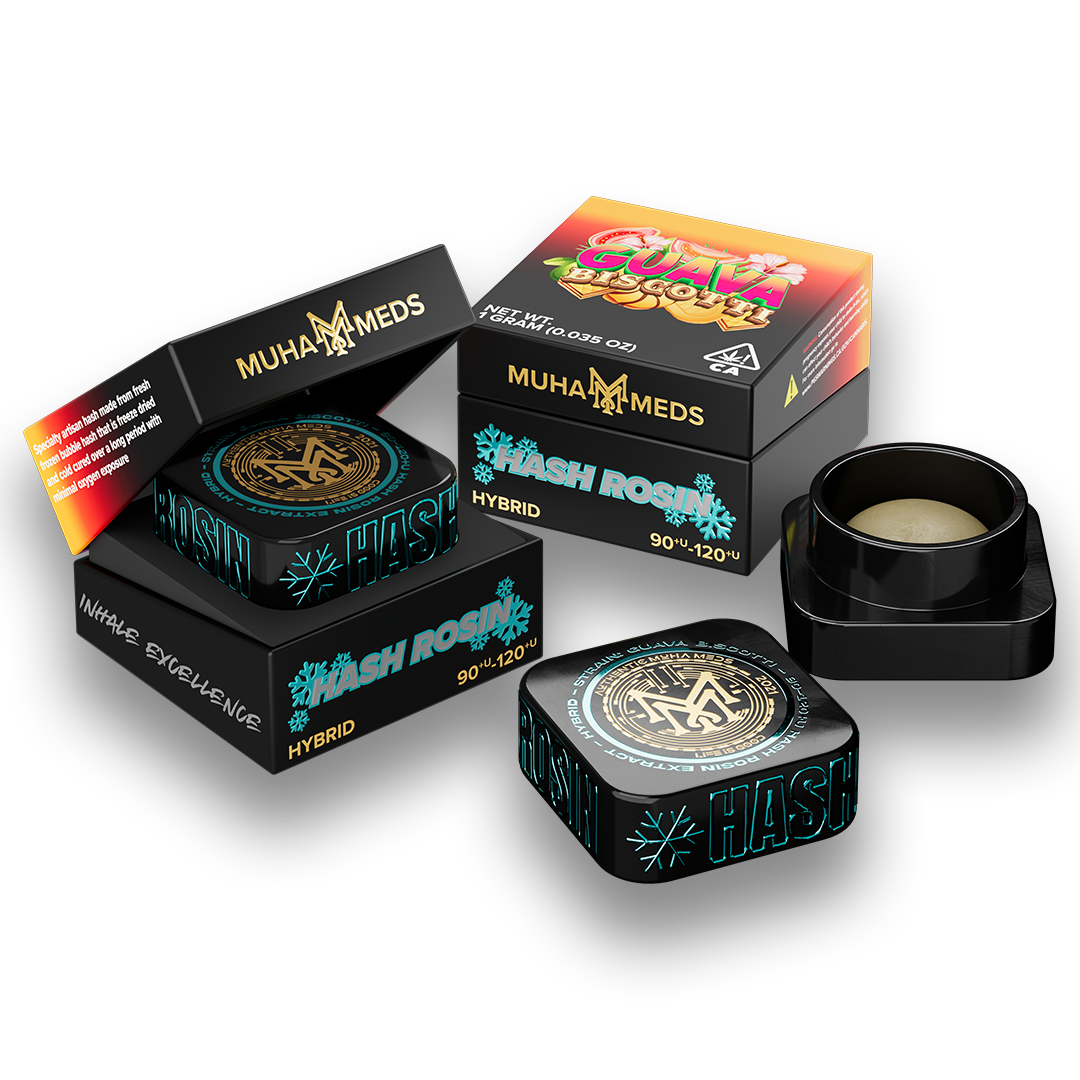 Guava Biscotti Muha Meds Hash Rosin | Hybrid - Muha Meds USA