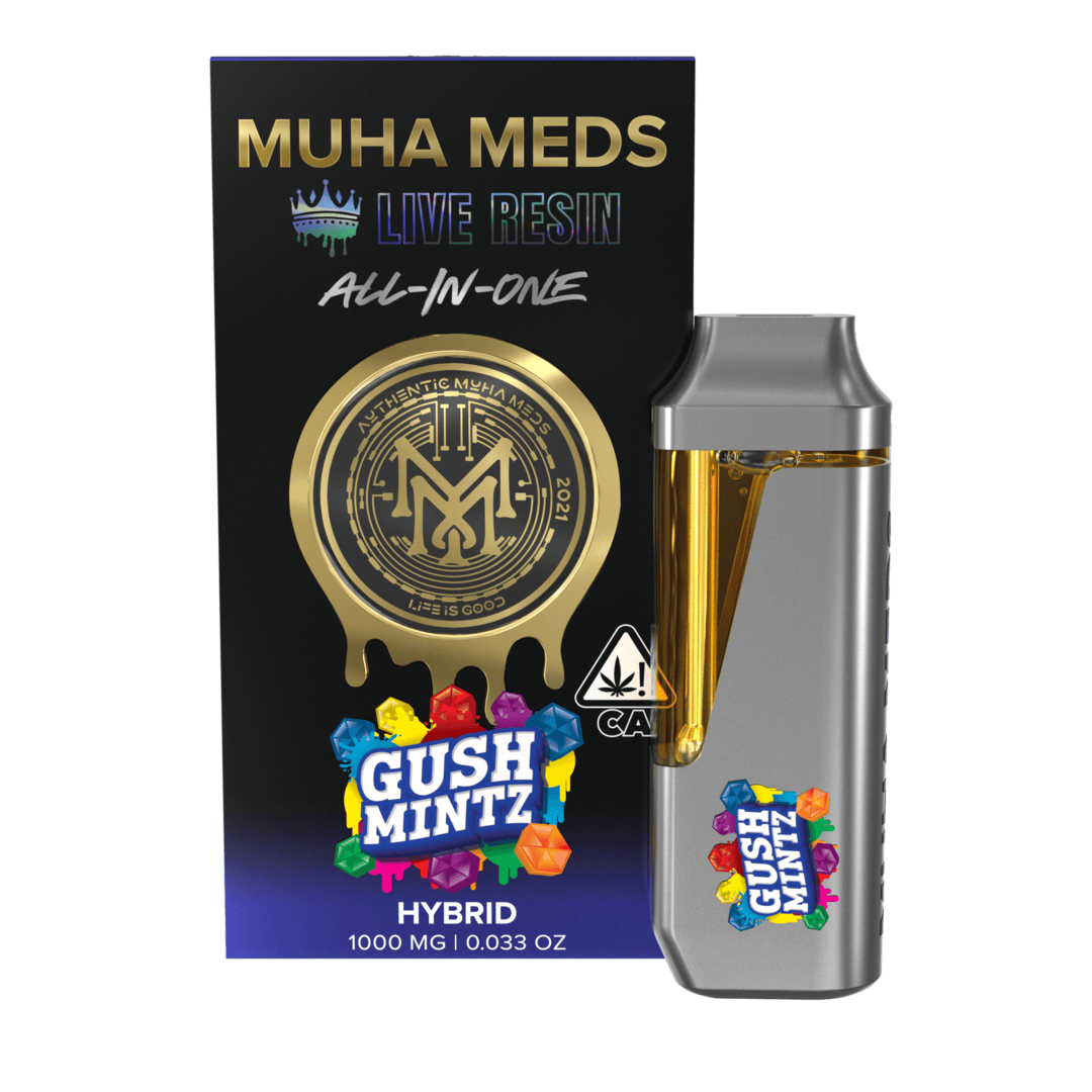 Gush Mints Muha Meds Disposable Live Resin