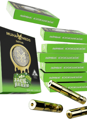 Jack Herer Muha Meds Cart 1000MG | Sativa - Muha Meds USA