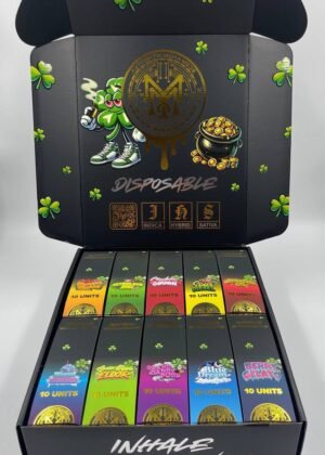 Muha Meds 2G Disposable St Patrick's Wholesale Edition – 100 Units per Box - Muha Meds USA