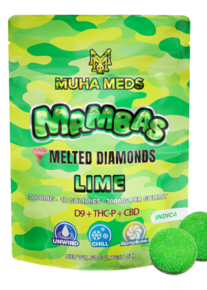 Muha Meds Lime Gummies 3000 MG