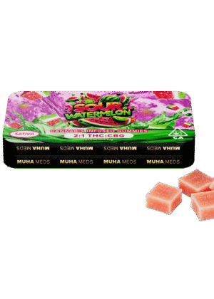 Muha Meds Sour Watermelon Gummies