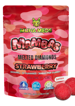 Muha Meds Strawberry Gummies | 3000 MG