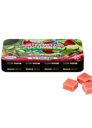 Muha Meds Watermelon Cucumber Gummies