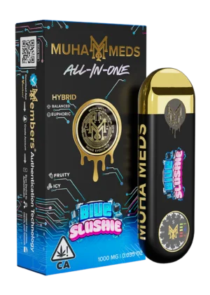 New Muha Gen 3 Blue Slushie Hybrid | 1000MG - Muha Meds USA