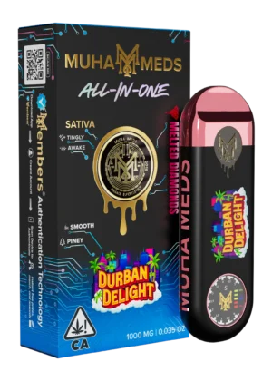 New Muha Gen 3 Durban Delight Sativa | 1000MG