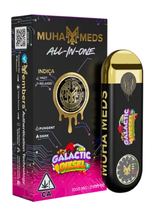 New Muha Gen 3 Galactic Diesel Indica | 1000MG - Muha Meds USA