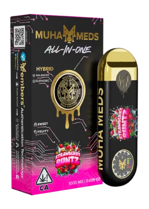 New Muha Gen 3 Strawberry Runts Hybrid | 1000MG - Muha Meds USA
