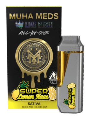 Super Lemon Haze Muha Disposable Live Resin | Sativa - Muha Meds USA