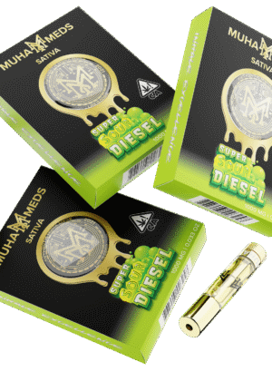 Super Sour Diesel Muha Meds Cart 1000MG | Sativa - Muha Meds USA